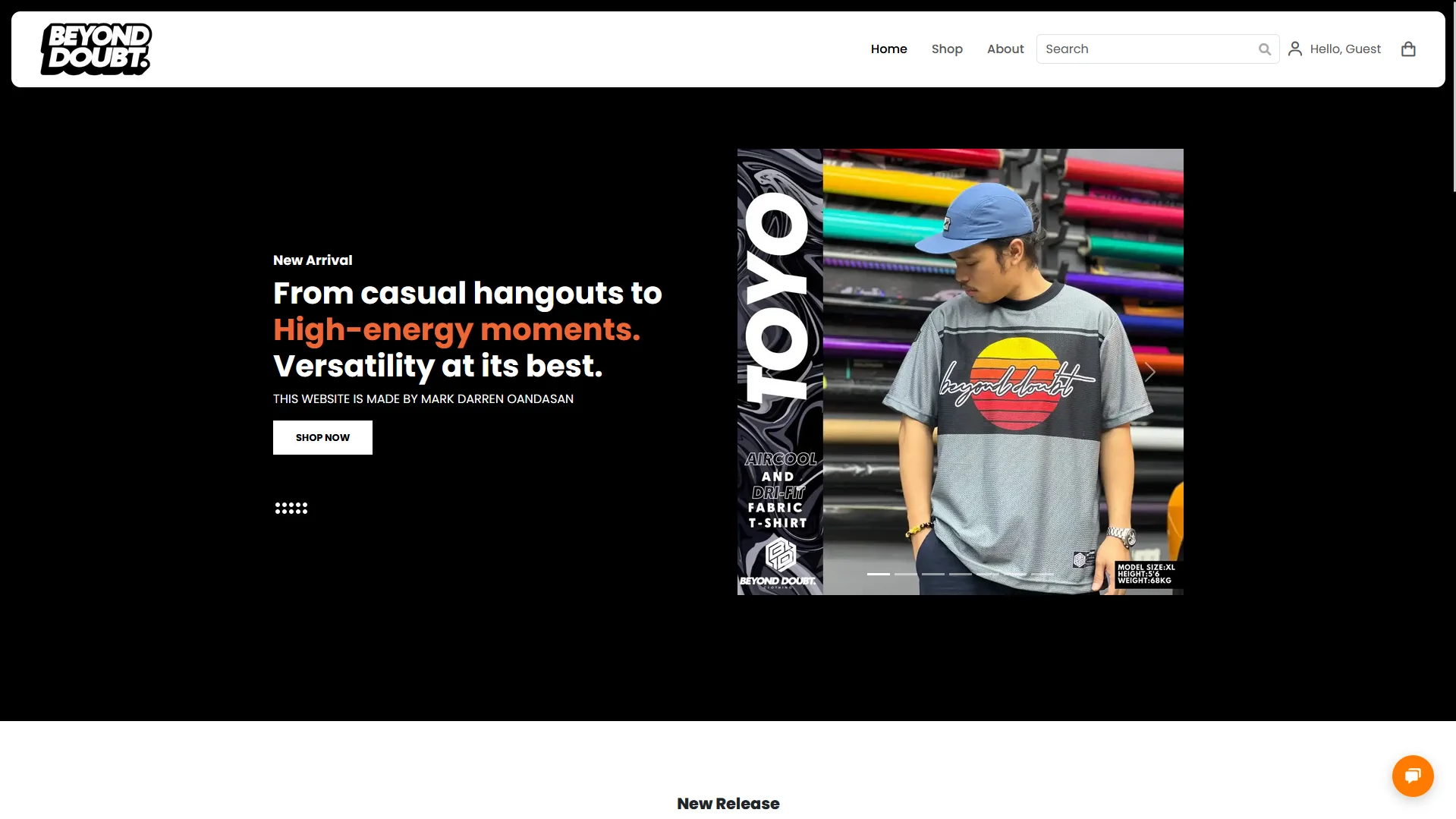 BYD: Streetwear E-Commerce